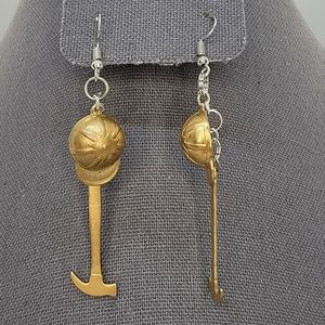 Hammer & Hat Earrings
